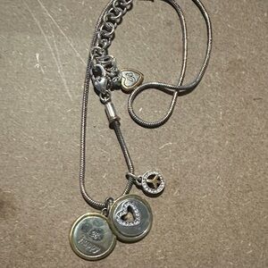 VTG Brighton “Be Happy” Pendant Necklace